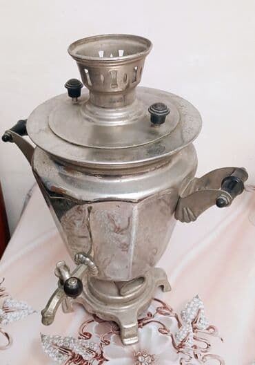 ikinci əl samavar: İşlənmiş Elektrik Samovar, 4 l — 1