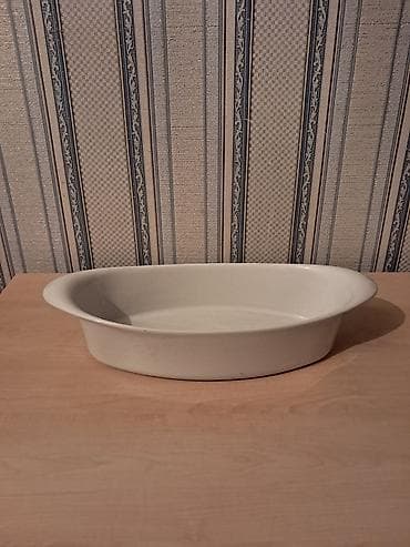 газовая печка: Thomas by Rosenthal Group oval servis/güveç qabı - Material: ağ — 1