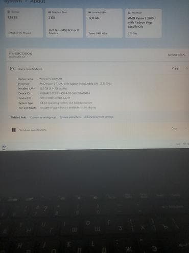 notebook alqi satqisi: İşlənmiş Acer Aspire, 15.6 ", AMD Ryzen 7, 1 TB, Ünvandan götürmə, Ödənişli çatdırılma — 5