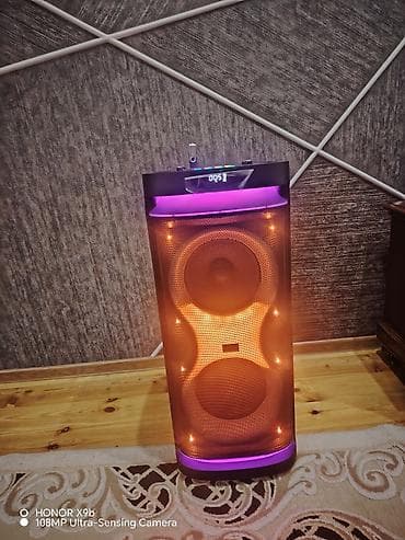 işlenmiş kalonka: Hoffmann parti akustik sistemi – güclü səs və çoxfunksiyalı idarəetmə — 5