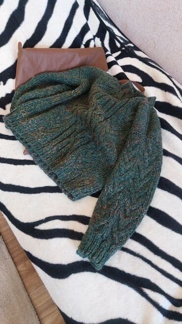 qadın cemperləri: Xarici modelyer əl işi! Təmiz yun! Dəbdə olan rəng. Həm kişi həm qadın — 1