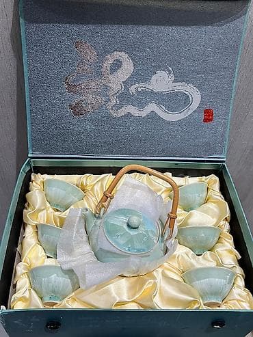 hacar naboru: Çay dəsti, Keramika — 2