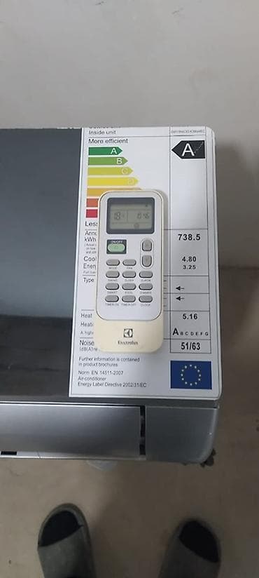 Kondisionerlər: Hec bir problemi yoxdur qazi yerindedir 24minlikdir ideal — 5