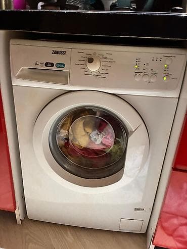 plesdeşin 5: Paltaryuyan maşın Zanussi, 5 kq, İşlənmiş, Avtomat, Qurutmasız, Kredit yoxdur, Ünvandan götürmə — 1