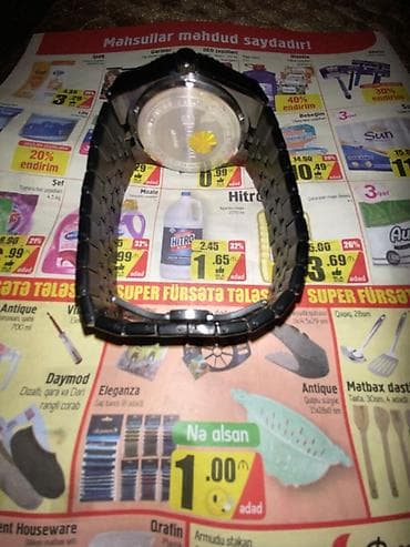 amerika saati: Qol saatı, Curren, rəng - Qara — 3