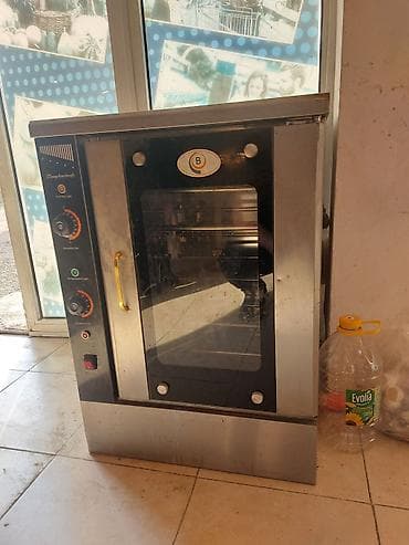 restoran soba: Sənaye tipli elektrik konveksiya sobası - Material: tam paslanmayan — 2