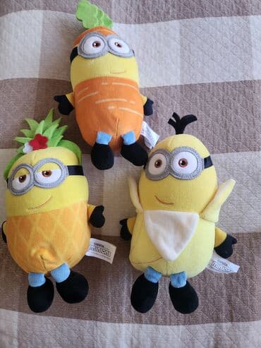 miniso co mmc: Minions yumşaq oyuncaqlar Ananas, banan və yerkökü. Hər biri 7 azn — 5