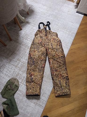 Donlar: Kamo printli qışlıq ov/sahə kombinezonu - Naxış: ot/sazlıq tipli — 1
