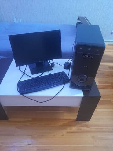 Masaüstü kompüter dəsti Tərkib: - Sistem bloku (DIGITAL korpus, ön