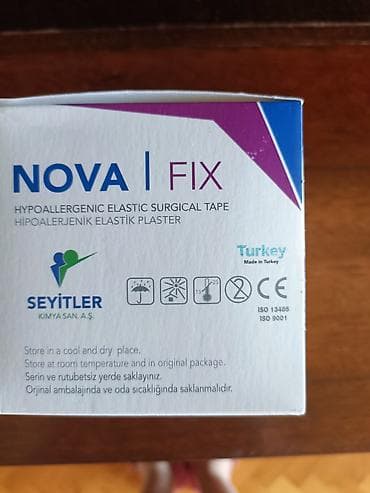 Bintlər, sarğılar: NOVA FIX – Hipoallergen elastik cərrahi yapışqan lent (plaster) — 4