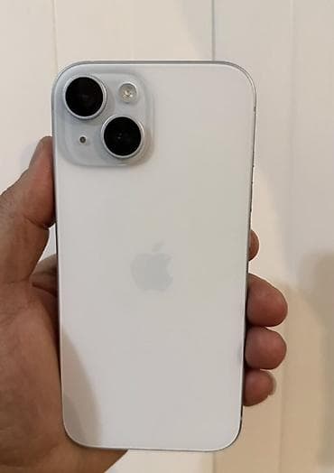 apple 4s əsli: IPhone 15, 128 GB, Ağ, Face ID — 2