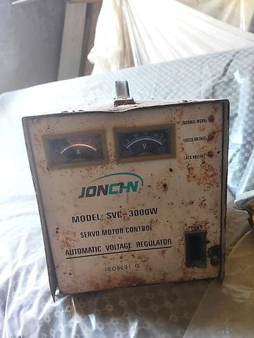 JONCHN SVC-3000W + HOSSONI SVC-1500 avtomatik gərginlik — 1