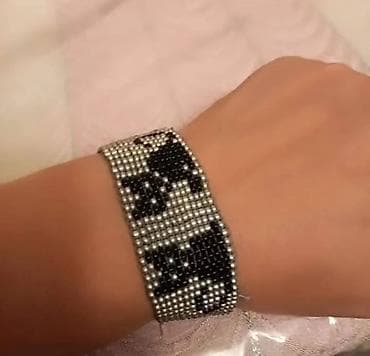 muncuq qolbaqlar: Mağazalar üçün əl işi aksessuarlar – zakazla hazırlanır Kristal — 7