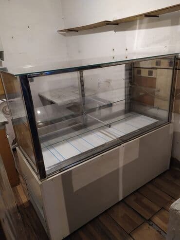 tort soyuducusu: Şüşə vitrin soyuducu - Ön, yan və üst hissəsi şüşəli vitrin – — 3