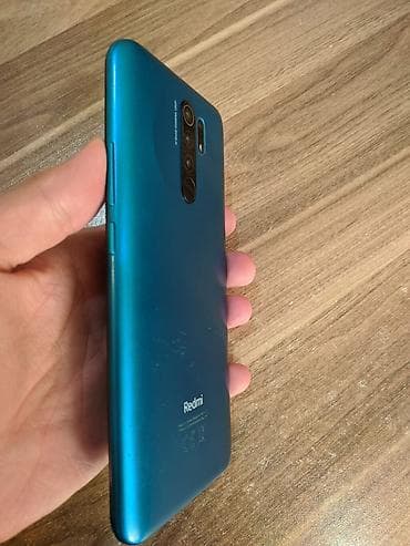 Redmi 9, 64 GB, rəng - Mavi, Sensor, Barmaq izi, İki sim kartlı