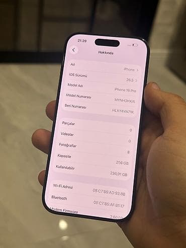 iphone 17 bakı: IPhone 16 Pro, 256 GB — 2
