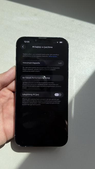 i̇phone 16e: IPhone 13 Pro Max, 1 TB, Sierra Blue, Simsiz şarj, Face ID — 6