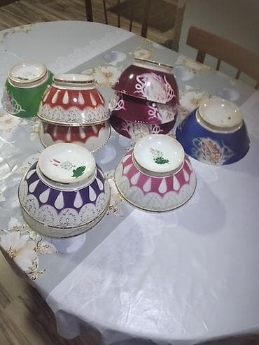 8 mart dekorlari: Kasalar, rəng - Qırmızı, Keramika — 3