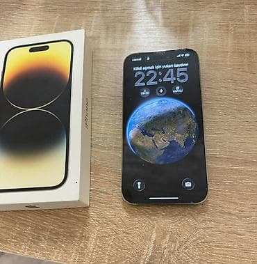 islenmis iphone 11 pro: IPhone 14 Pro, 256 GB, Qızılı, Face ID — 2