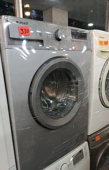 Arçelik önyükləməli paltaryuyan maşın - Ön yükləmə, iri şüşəli lyuk -