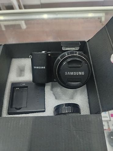 isti: Samsung NX1000 hibrid fotoaparat dəsti - Gövdə: Samsung NX1000 (APS‑C — 2