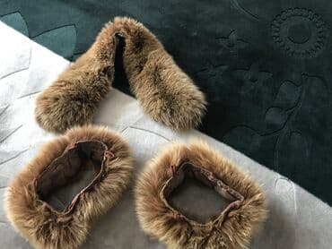 Toy paltarları və aksesuarları: Натуральный мех 54 см — 2