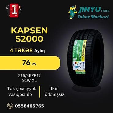 avto servis: Yeni Şin Kapsen 215 / 45 / R 17 — 1