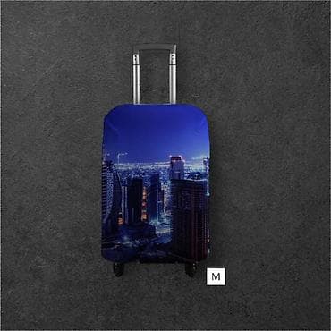 çamta: Çamadanı tozdan, cızıqdan və gündəlik aşınmadan qoruyan, elastik, asan — 1