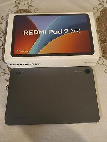 Планшеты: Redmi Pad 2 (9.7) planşet - Ekran: 9.7 düym, geniş çərçivəsiz panel – — 2