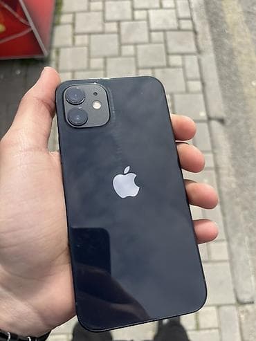 IPhone 12, 64 GB, Qara, Face ID