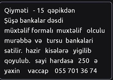 qara tut murebbesi: BALACA MUXTELİF OLCUDƏ MURƏBBƏ VƏ TUTMA BANKALARİ — 4