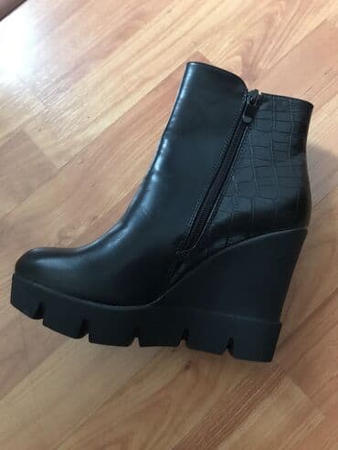 qadın bot: Ölçü: 37, rəng - Qara, Yeni — 2