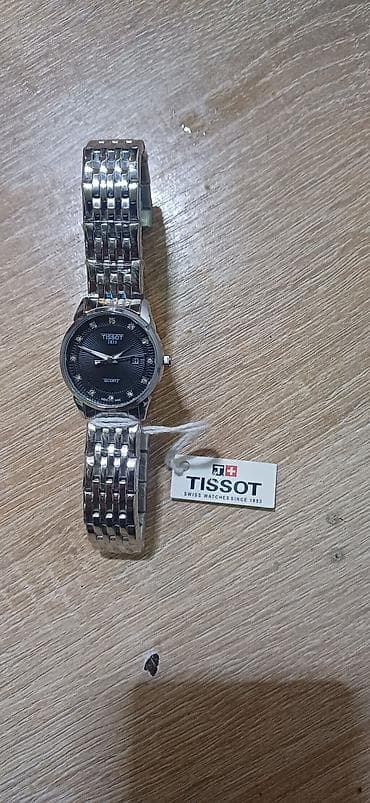 əl saat: Qol saatı, Tissot, rəng - Gümüşü — 1