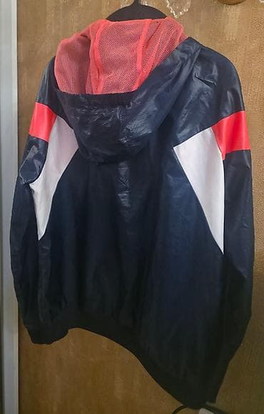 godekceler: Adidas küləkkeş/yağmurluq gödəkçə - Rəng: tünd göy əsas, ağ və — 1