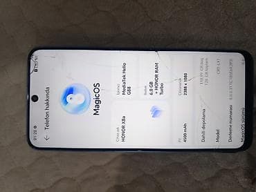 Техника для кухни: Honor X8a, 128 ГБ, цвет - Голубой, Битый — 2