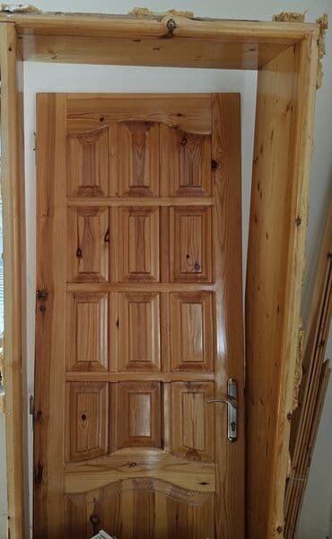 otaq qapi: İşlənmiş Otaq qapısı 90x220 sm Naliçnik ilə, Ünvandan götürmə — 1
