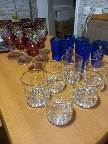 BYD: Qədəhlər, rəng - Qırmızı, 6 ədədli dəst, Çexiya — 3