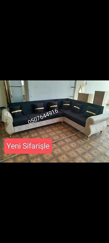 Künc divan, Qonaq otağı üçün, Parça, Bazalı, Açılan, Kitab