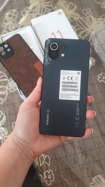 işlənmiş 4s aplle: Xiaomi 11 Lite, 128 GB, rəng - Boz — 1