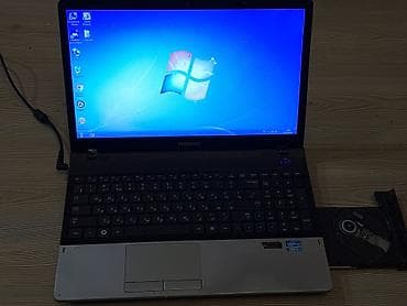 samsung monitör: Samsung noutbuk - Prosessor: Intel Core i5 (etiketdə göstərilib) - — 9