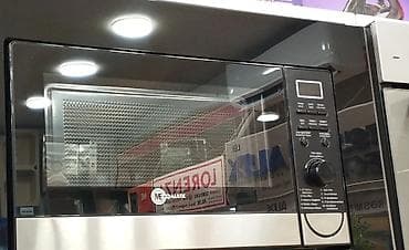 mikrodalga soba: Mikrodalğalı soba Quraşdırılan, Mikrodalğalar ilə, rəng - Boz, Yeni — 1