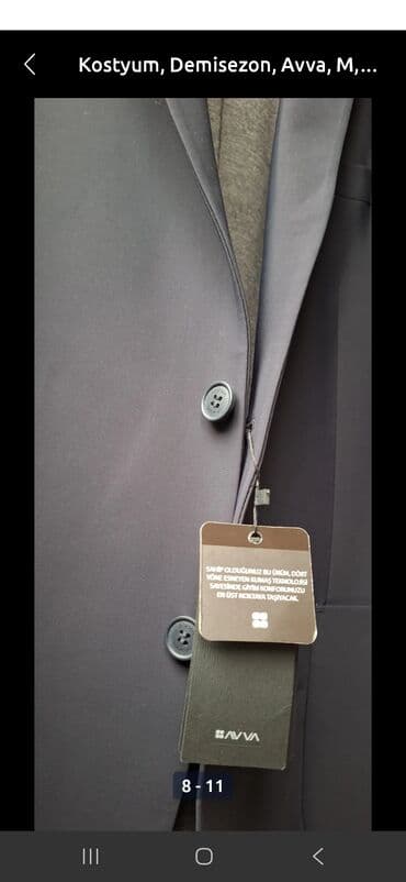 Köynəklər: Kostyum, Demisezon, Avva, M, rəng - Göy — 8