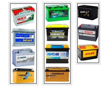 ремонт стартеров и генераторов: Avtomobil akkumulyatorları – müxtəlif brendlər və tutumlar isdenilen — 1