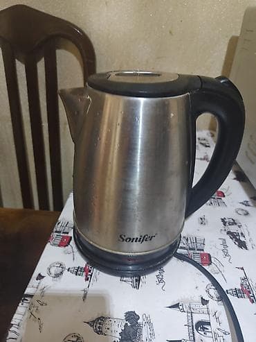 Sonifer elektrik çaydanı - Korpus: paslanmayan polad gövdə, istiliyi