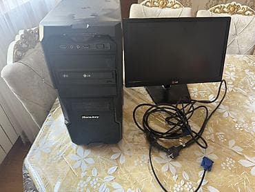 hart disk: Masaüstü kompüter dəsti – Hunkey korpus + LG monitor Tərkib: - Hunkey — 4