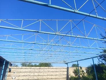 Metal fermalar: Metall konstruksiya – geniş örtük karkası - Material: qalın divarlı — 2