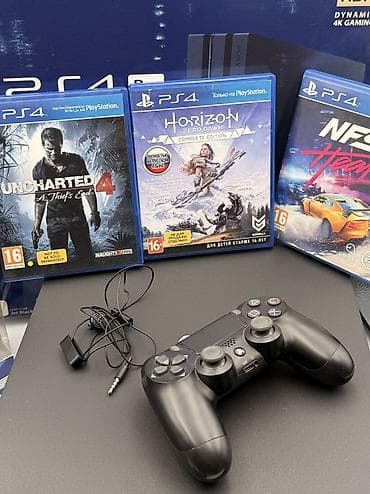 аренда playstation 4: 🎮 PlayStation 4 Pro (PS4 Pro) – Full Komplekt Satılır 📦 Komplektdə — 5