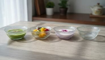 mastertile 4: Salat, meyvə, şirniyyat, konfet qabı. 4 ədəd 20 manat — 1