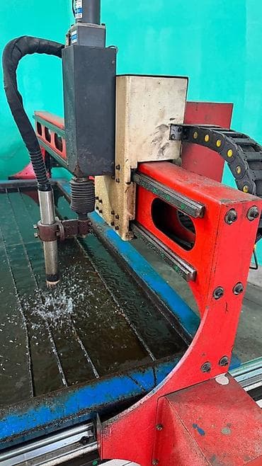 cnc lazer satilir: Satılır: CNC Plazma Kəsmə Aparatı (3180x1800 mm, 120A LGK) 🔹 Demək — 4