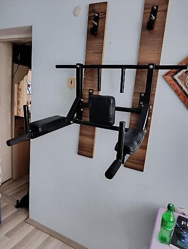 İdman alətləri: Divar tipli çoxfunksiyalı turnik–press üçün qollar–qarın üçün “leg — 2